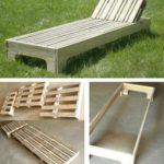 Chaise longue de palets: ideal para el jardín en época de verano