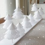¡Bonitas ideas! Arboles Navideños nórdicos para decorar la mesa