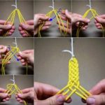 Ideas para hacer pulsera trenzada con lana o soga: paso a paso