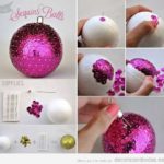 Divertida y original bola con lentejuelas para decorar en las fiestas