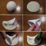Cómo hacer un búho de porcelana fría paso a paso