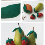 ¡Verano frutal! Originales frutas realizadas con piedras para la cocina